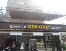 Mái Xếp Cho Shop Bánh Kem Tại Bình Dương