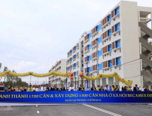 Mái kéo xếp lượn sóng Phường Định Hòa TDM